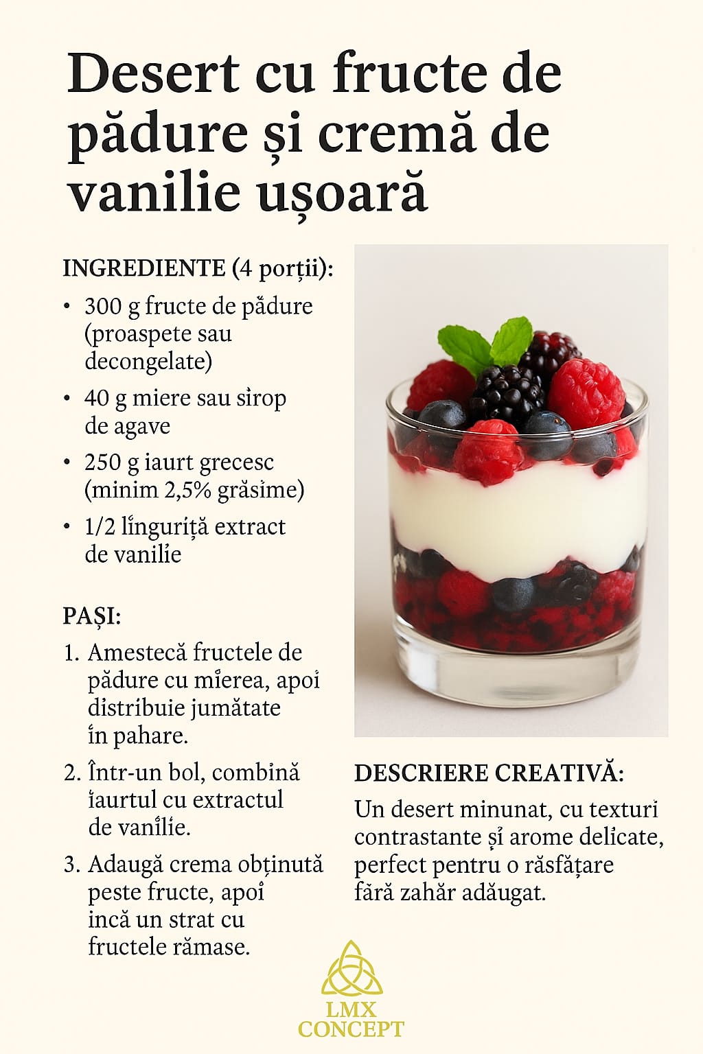 Deserturi la Pahar- Gourmet Collection