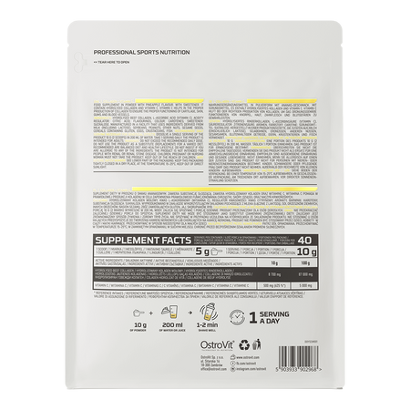 Colagen + Vitamina C pentru Piele, Articulații și Oase - Ananas 400g