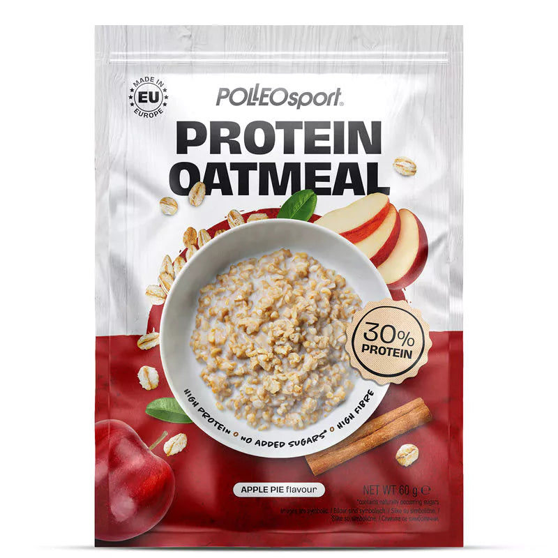 Polleo Sport Protein Oatmeal – Ovăz Proteic Instant - Apple Pie 60g