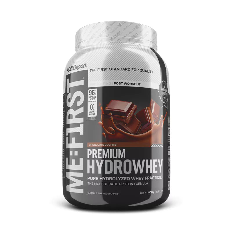 Proteină Hidrolizată din Zer Ultra-Pură POLLEOsport Premium Hydrowhey Chocolate Gourmet 908g