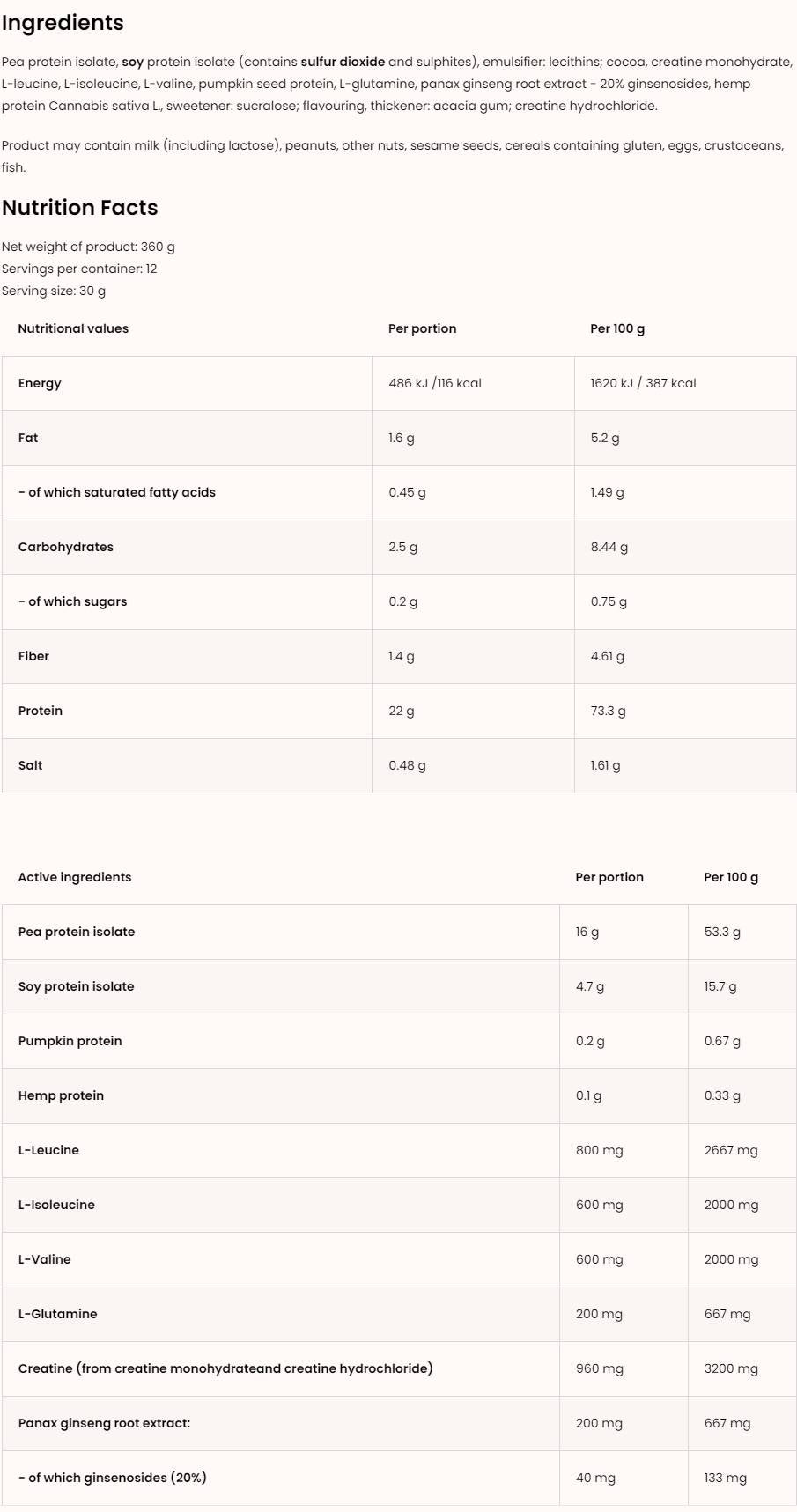 Vegan Muscle Pudră 360g Cu Aromă De Ciocolată