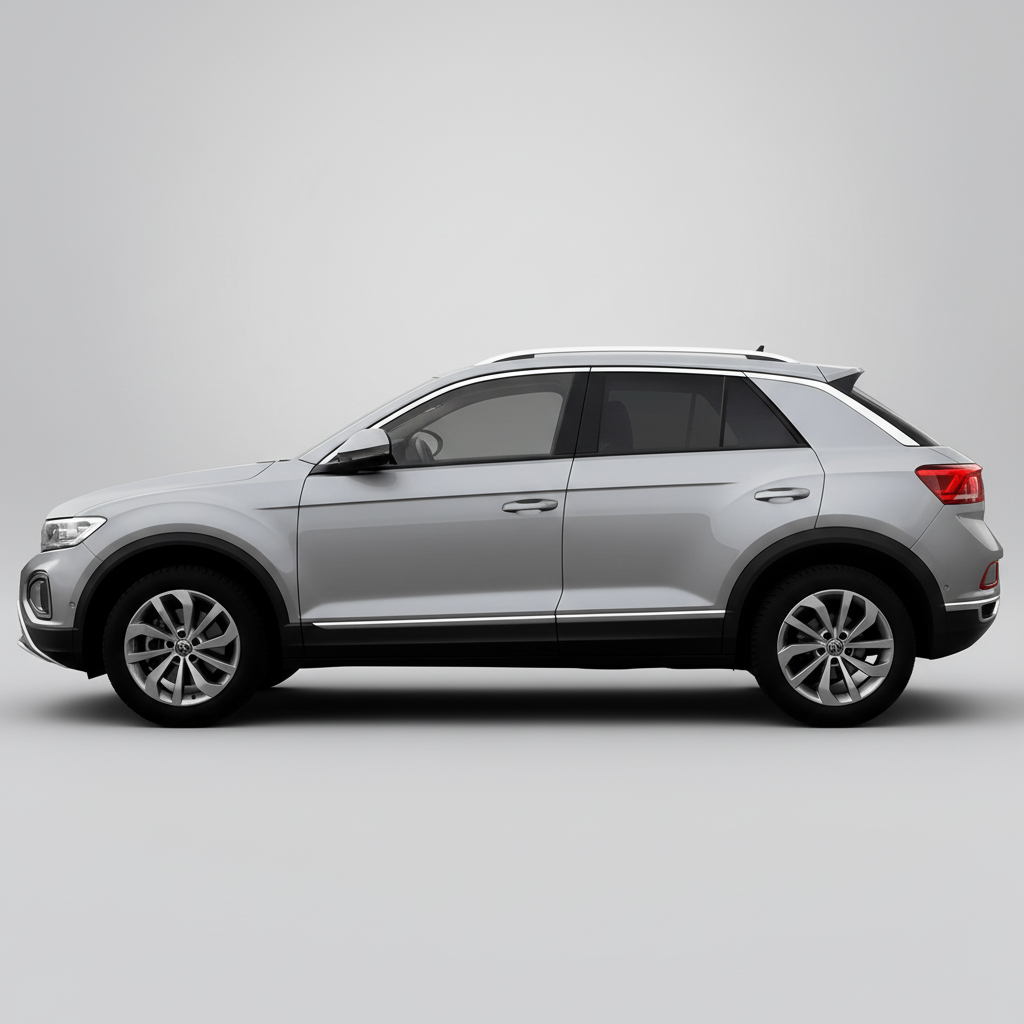Covorașe Auto Tip Tăviță Compatibile Volkswagen T-Roc I (2017-2021) - Black