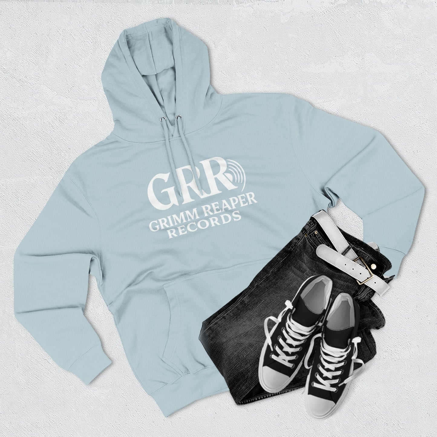 Shaddy Logo Hoodie — Retro Box-Logo Fleece Sweatshirt