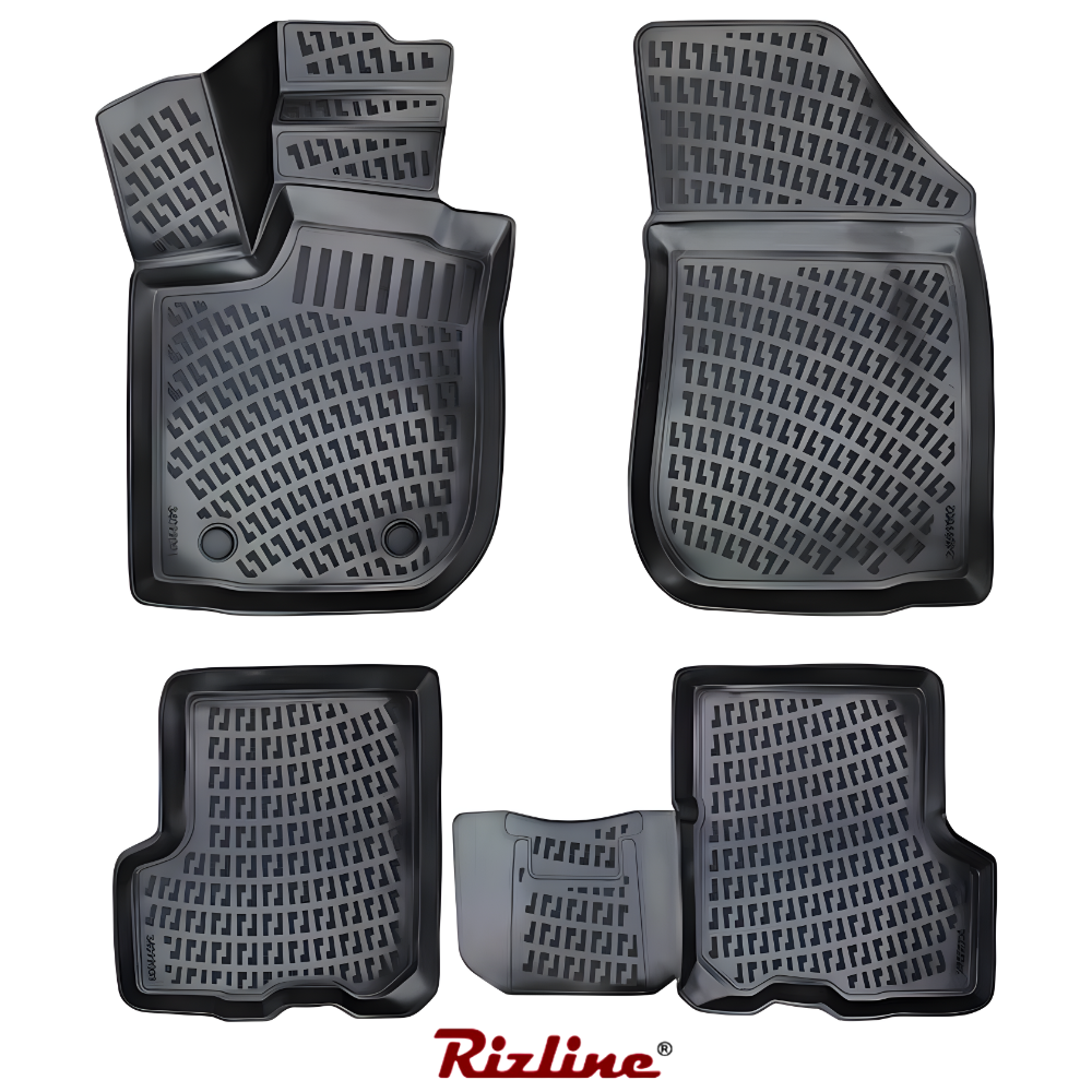 Covorase auto tip tavita Rizline 3D – Dacia Logan 2 Sedan (2013–2021) – Set fata