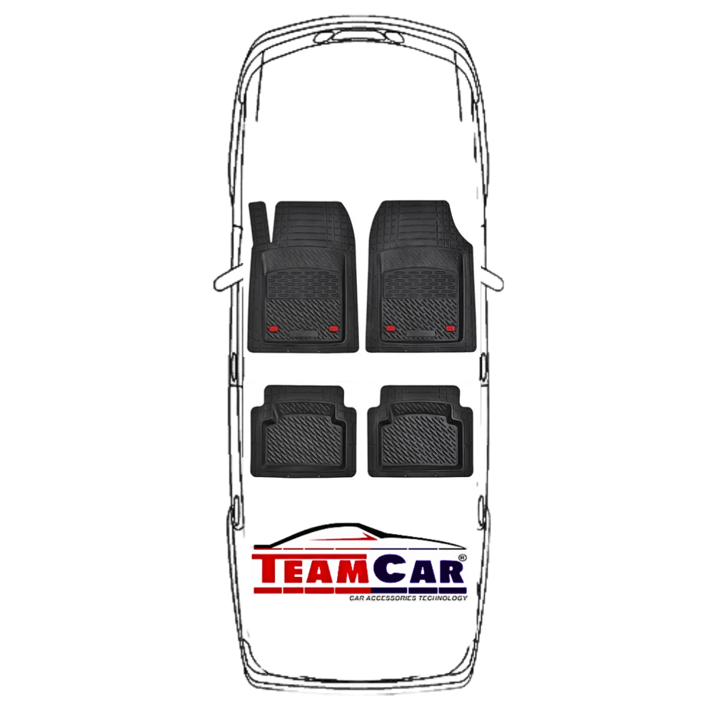 Covorase Auto TeamCar® Renault Megane III Hatchback (2008-2016) Negru