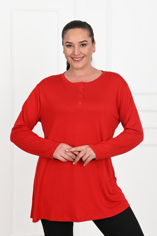 Bluza dama marimi mari cu nasturi 1376-23
