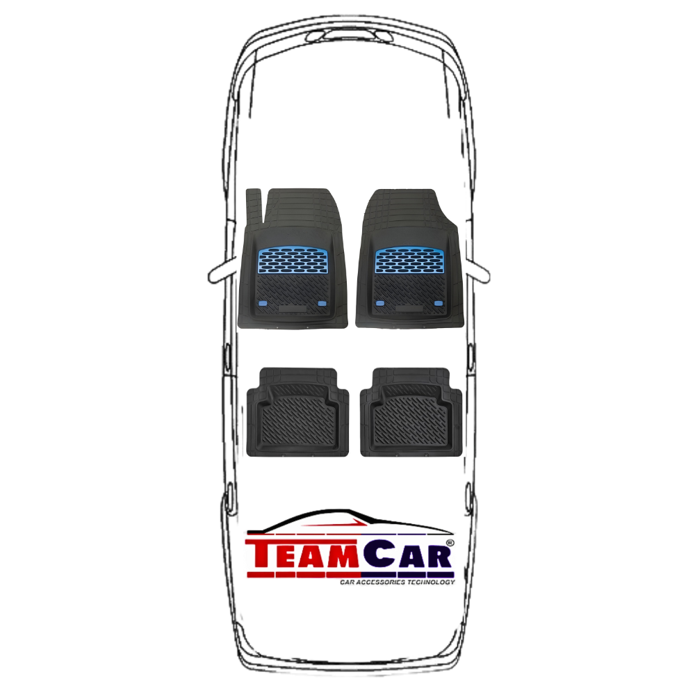 Covorase Auto TeamCar® Tip Tavita Compatibile Volkswagen Passat B8 Variant Blue