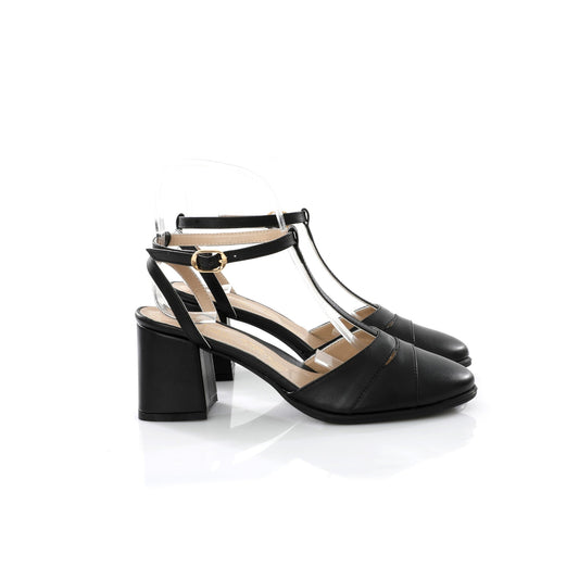 T-strap Block Heel Eclipse