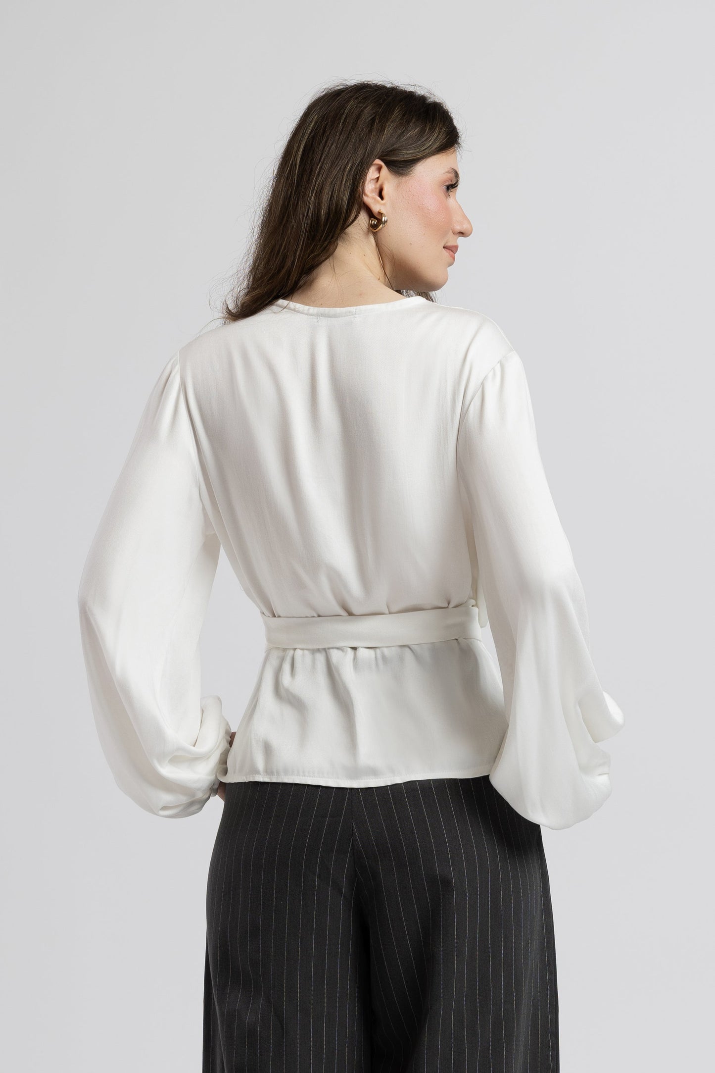 Bluză Soft Wrap