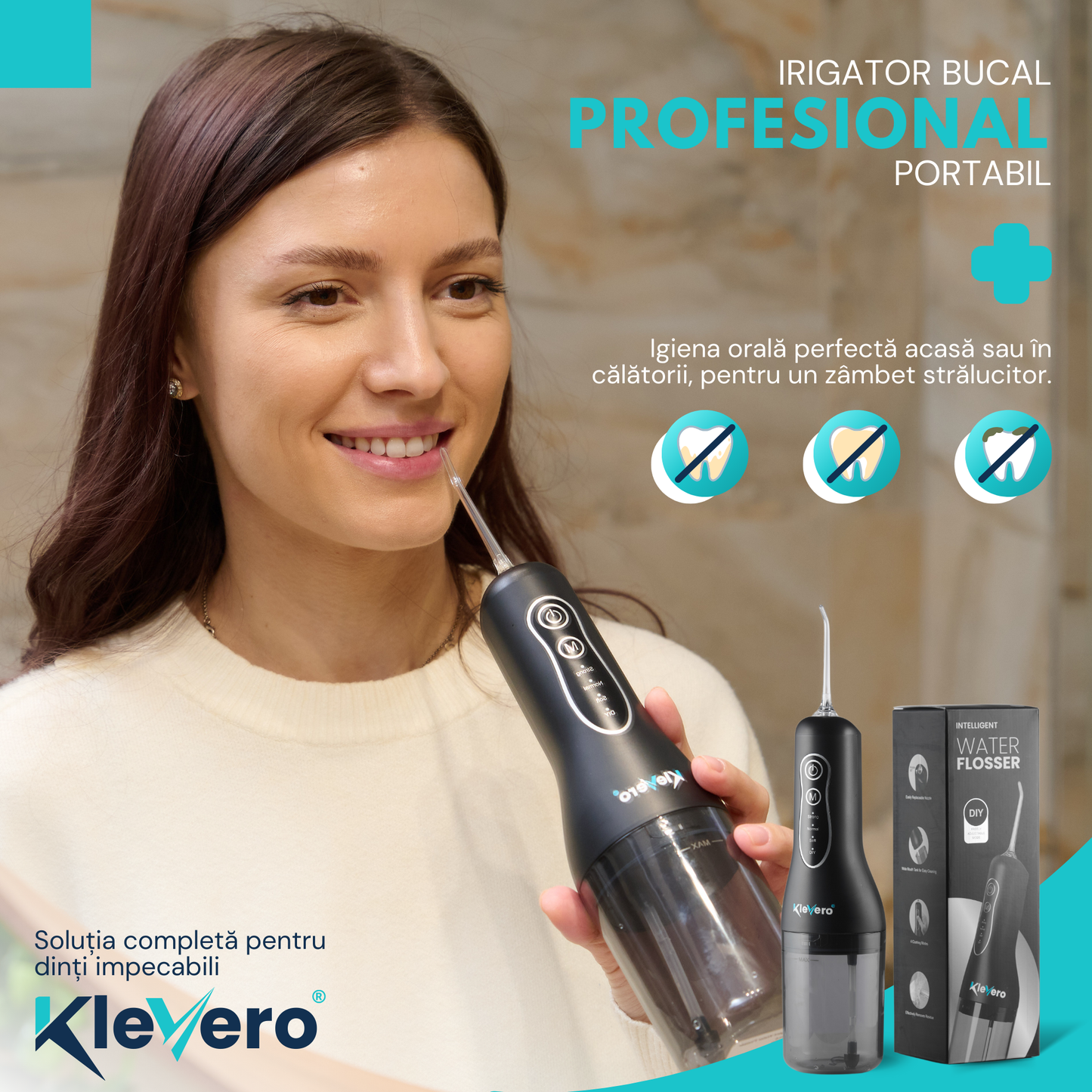 Irigator Bucal Profesional KLEVERO 