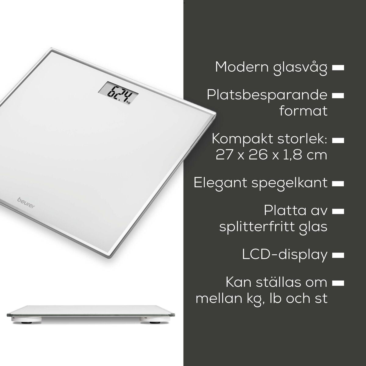 Digital Bathroom Scales Beurer-2