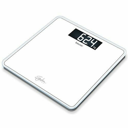 Digital Bathroom Scales Beurer GS400 BLANCA White Plastic-0