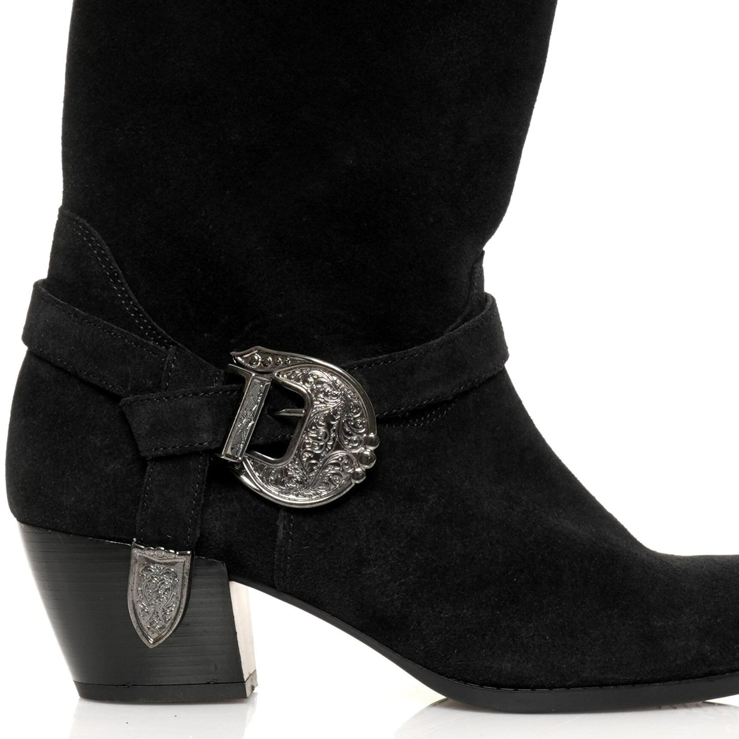 Santiag Noir Suede