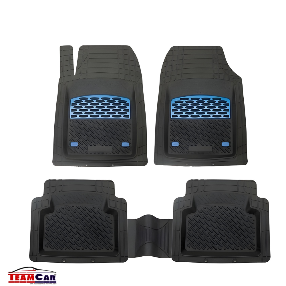 Covorașe Auto TeamCar® Tip Tăviță Compatibile Dacia Duster I (2010–2017) - Blue
