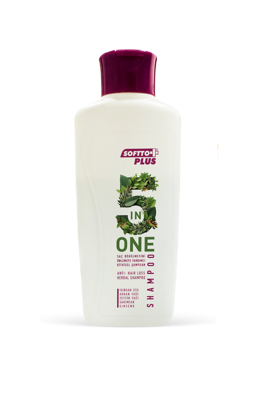 Șampon Natural 5 în 1 Anticădere