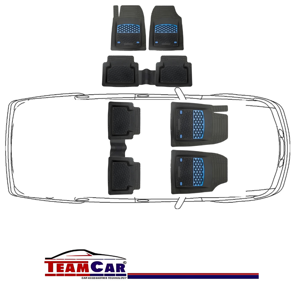 Covorase Auto TeamCar® Tip Tavita Compatibile Honda HR-V 1 (1999–2006) - Suv Blue