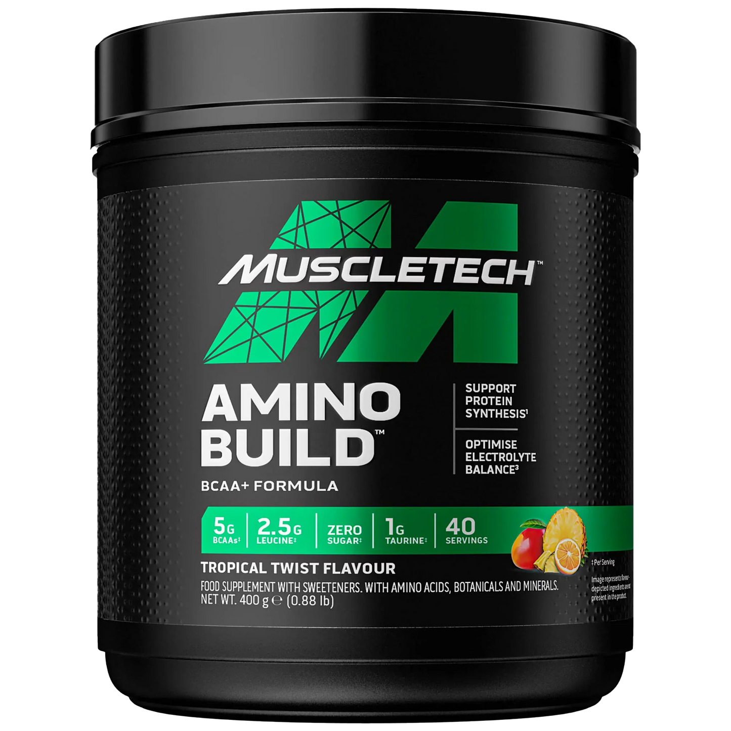 MuscleTech Amino Build Tropical Twist 400g