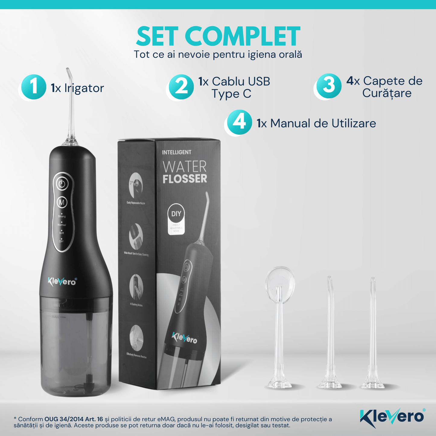 Irigator Bucal Profesional KLEVERO 