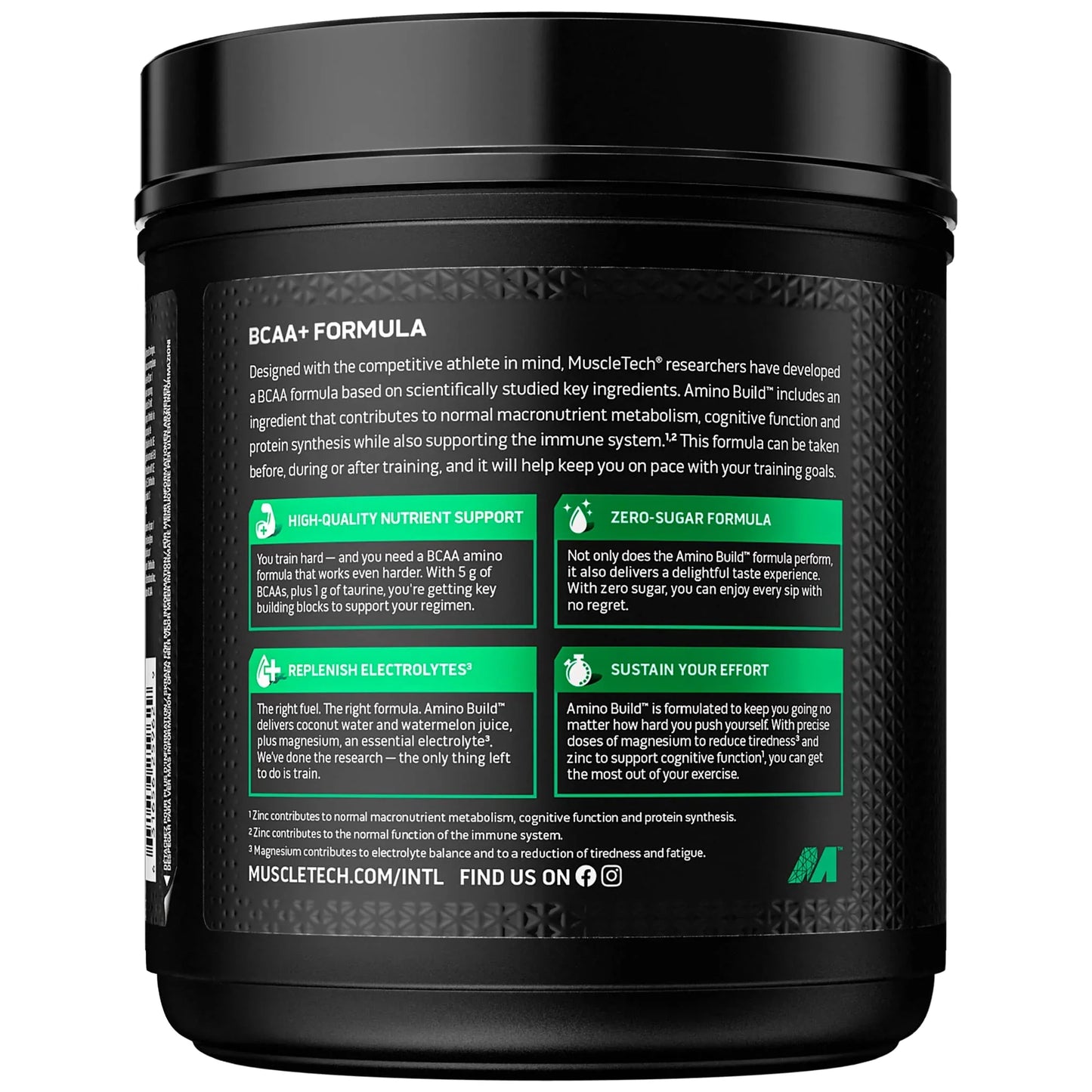 MuscleTech Amino Build Tropical Twist 400g