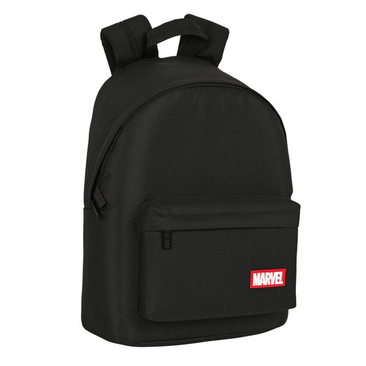 Laptop Backpack Marvel Black 31 x 41 x 16 cm-0