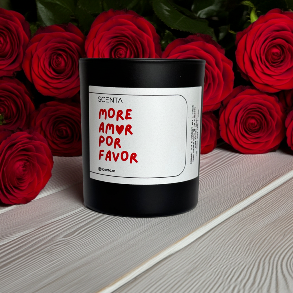 Lumânare parfumată More Amor Por Favor