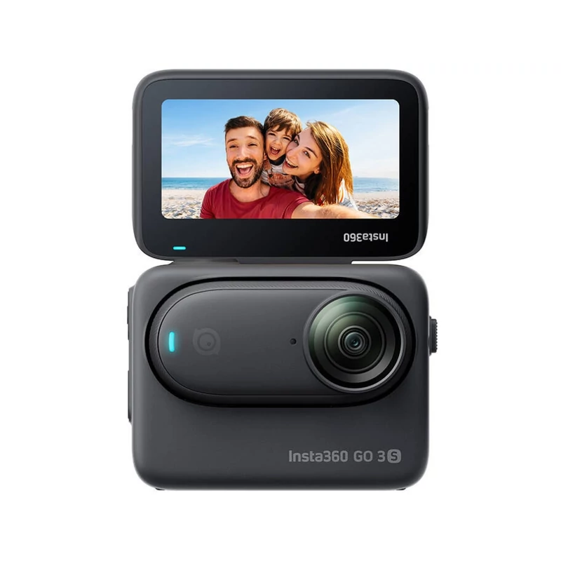 Insta360 GO 3S Standard Edition Akciókamera 2.7K 30fps - Fekete (CINSAATAGO3S14)