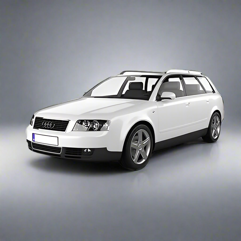 Covorașe Universale Tip Tăviță TEAMCAR® Audi A4 B6 Variant (2000–2004), Set 5 Bucăți, Blue