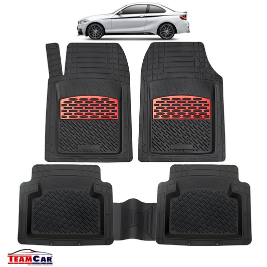 BMW Seria 2 F22 Coupe Covorase Auto TeamCar® Tip Tavita Compatibile (2014–2021) Red