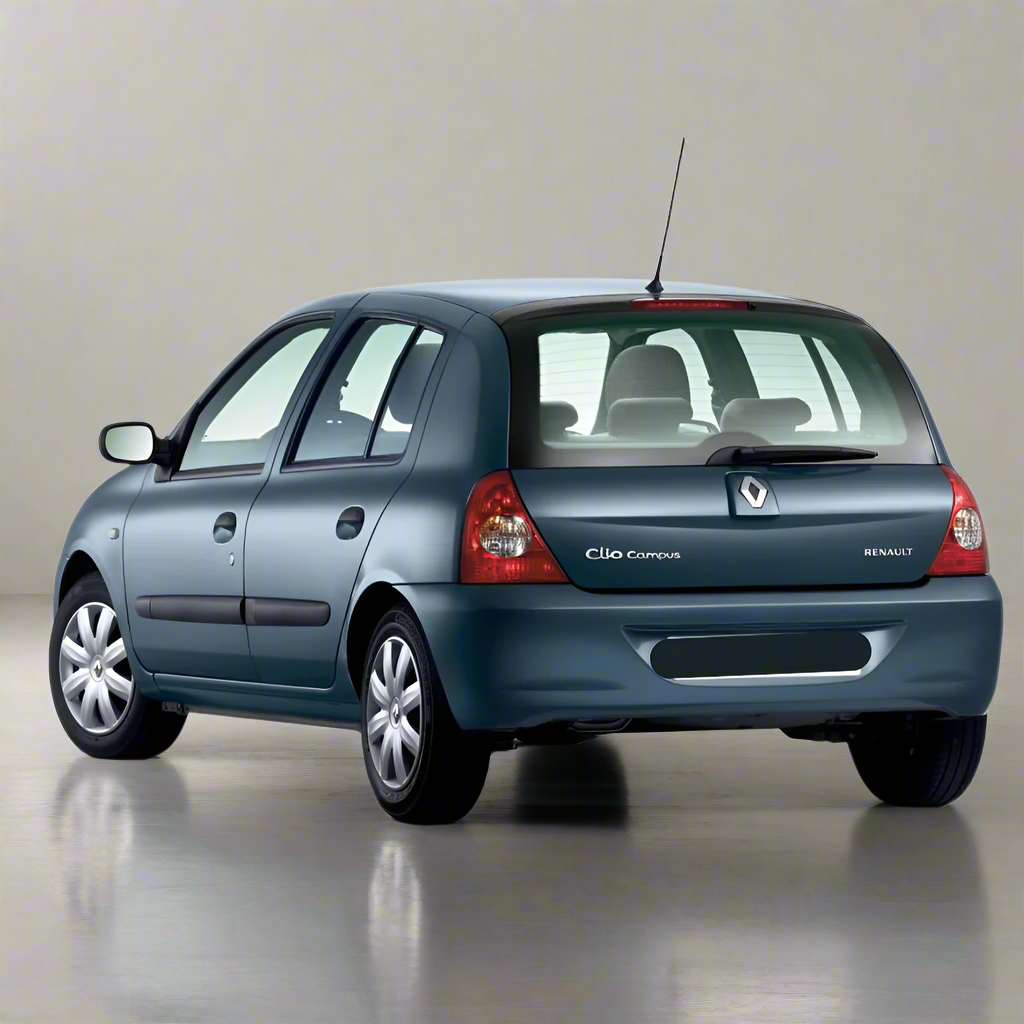 Covorașe Universale Renault Clio II 1998–2005 – Albastru/Negru