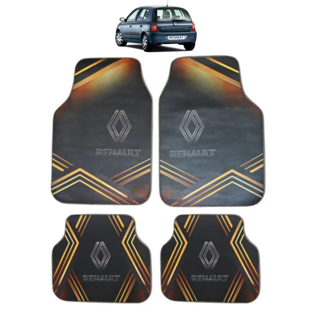 Covorașe Universale Renault Clio II 1998–2005 – Albastru/Negru