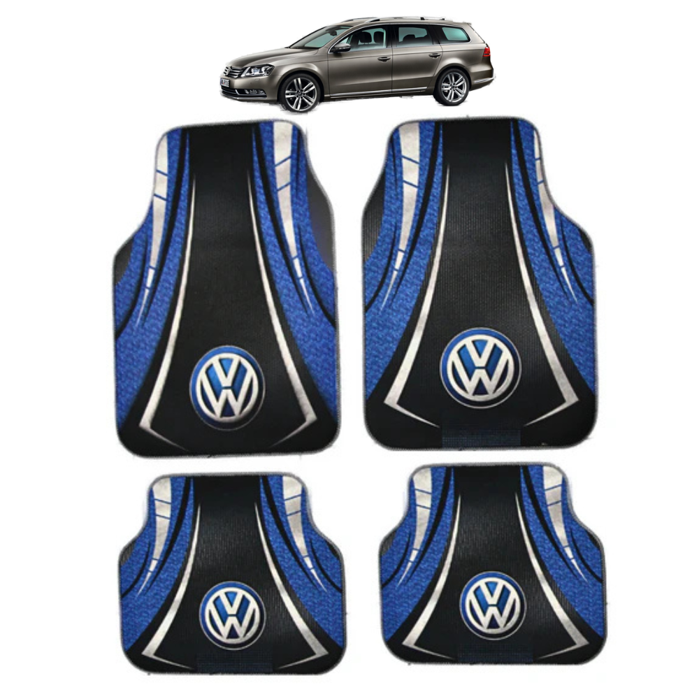 Covorase Universale VW Passat B7 2010–2014 – Albastru/Negru