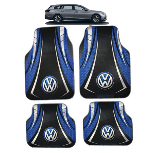 Covorașe Universale VW Passat B9 Variant 2024–2025 – Albastru/Negru