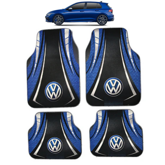 Covorase Universale VW Golf 8 Hatchback 2020–2025 – Albastru/Negru