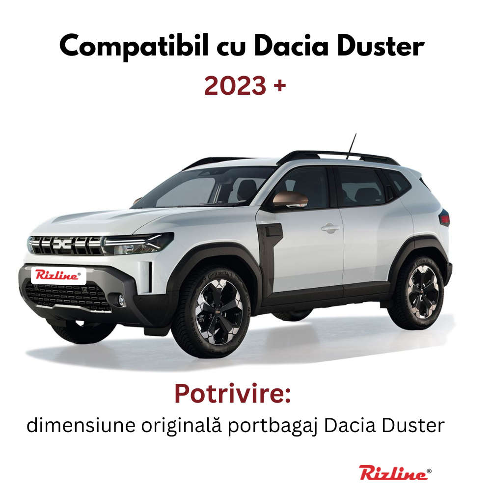 Covoras Rizline Portbagaj Dacia Duster III 4X2, 2023+ Tavita din Cauciuc