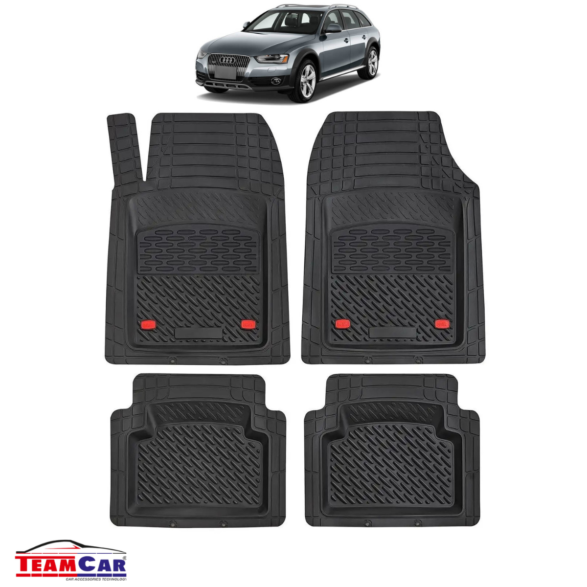 Covorase Auto TeamCar® Tip Tavita Compatibile Audi A4 B8 Allroad (2009–2016)