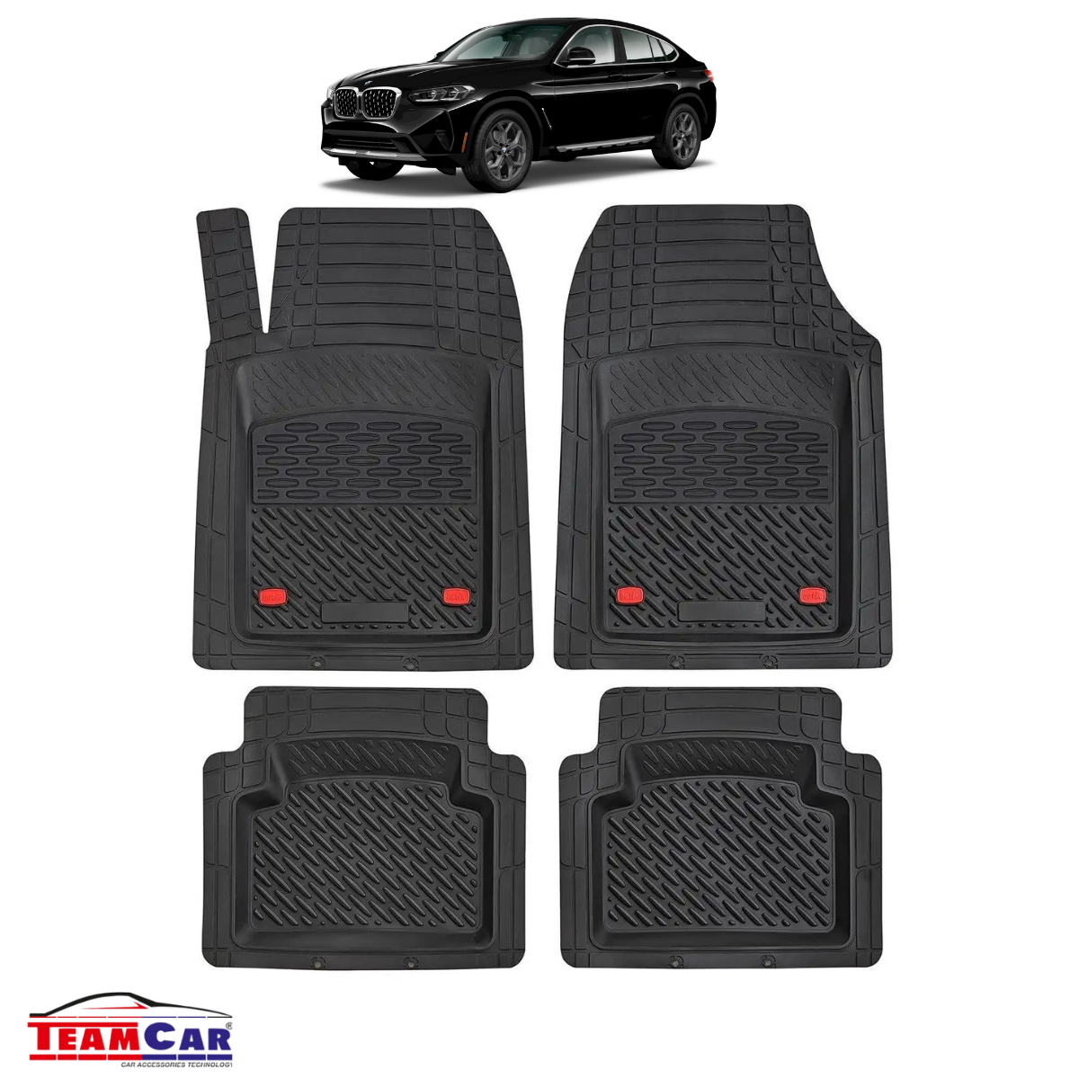 Covorase Auto TeamCar®Tip Tavita Compatibile BMW X4 G02 SUV (2018–2025)