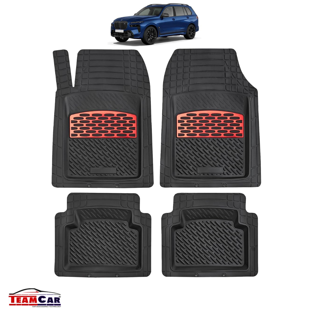 Covorase Auto TeamCar® Tip Tavita Compatibile BMW X7 G07 (2018–2025) Red