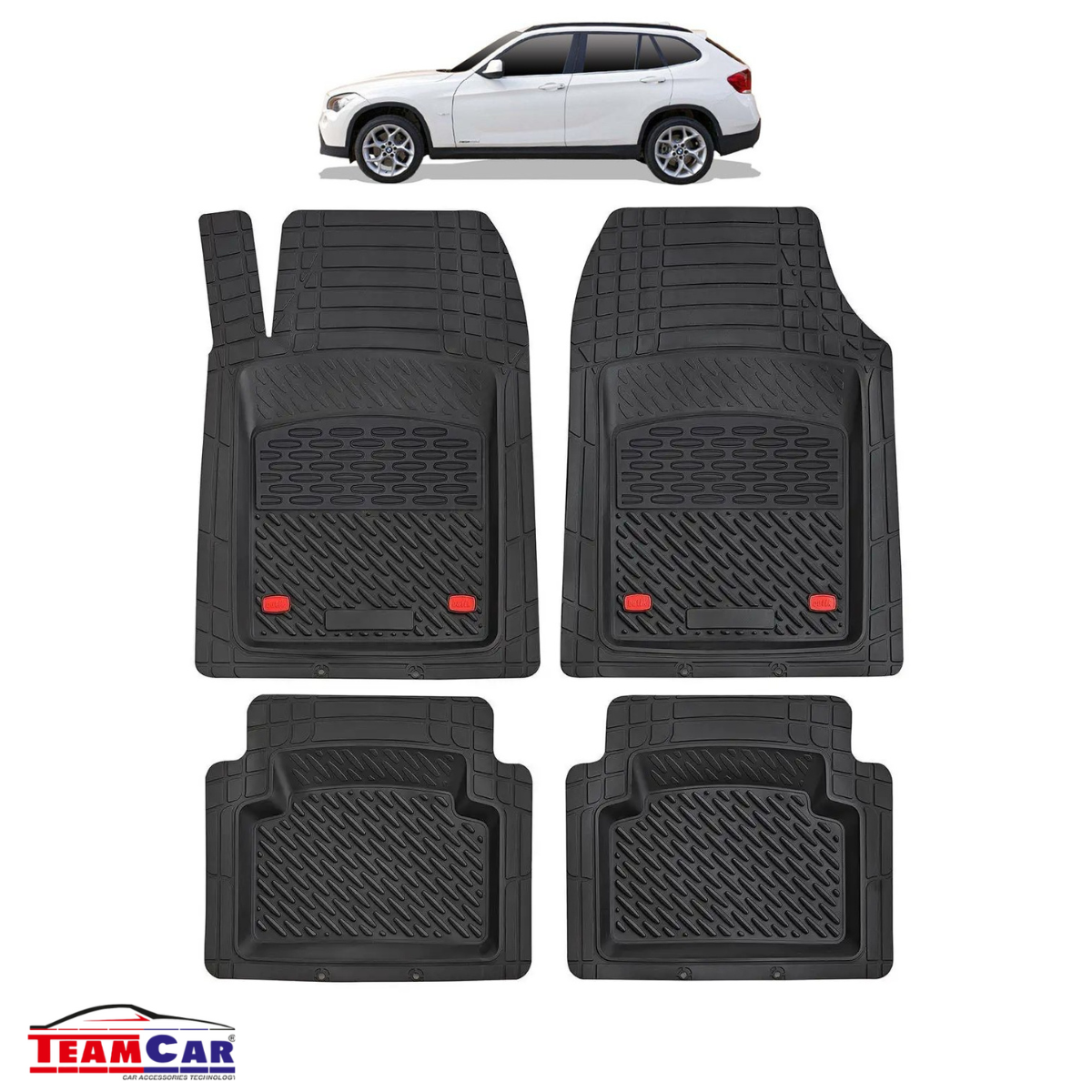 Covorase Auto TeamCar® Tip Tavita Compatibile BMW X1 E84 SUV (2009–2015)