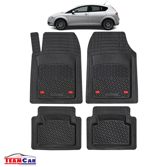 Covorașe Auto TeamCar® Tip Tăviță Compatibile Seat Leon Mk2 (2005–2012) - Hatchback
