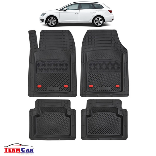 Covorașe Auto TeamCar® Tip Tăviță Compatibile Seat Leon Mk3 (2012–2020) - Combi
