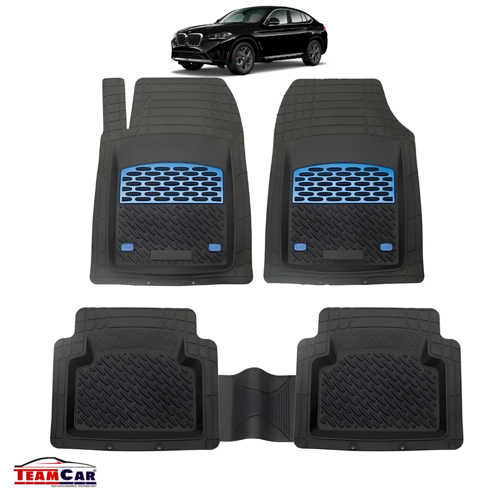 Covorase Auto TeamCar®Tip Tavita Compatibile BMW X4 G02 (2018–2025) Blue