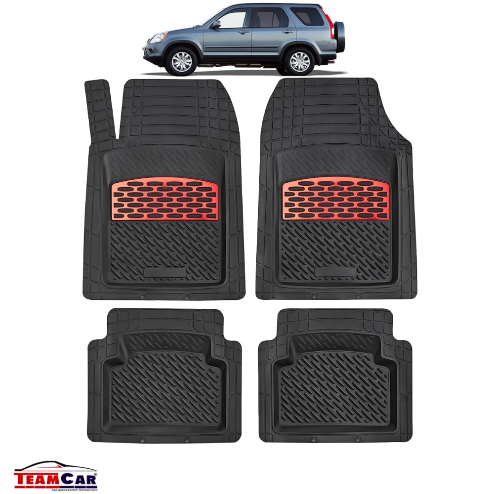 Covorase Auto TeamCar® Tip Tavita Compatibile Honda CR-V 2 (2001–2006) - Suv Red