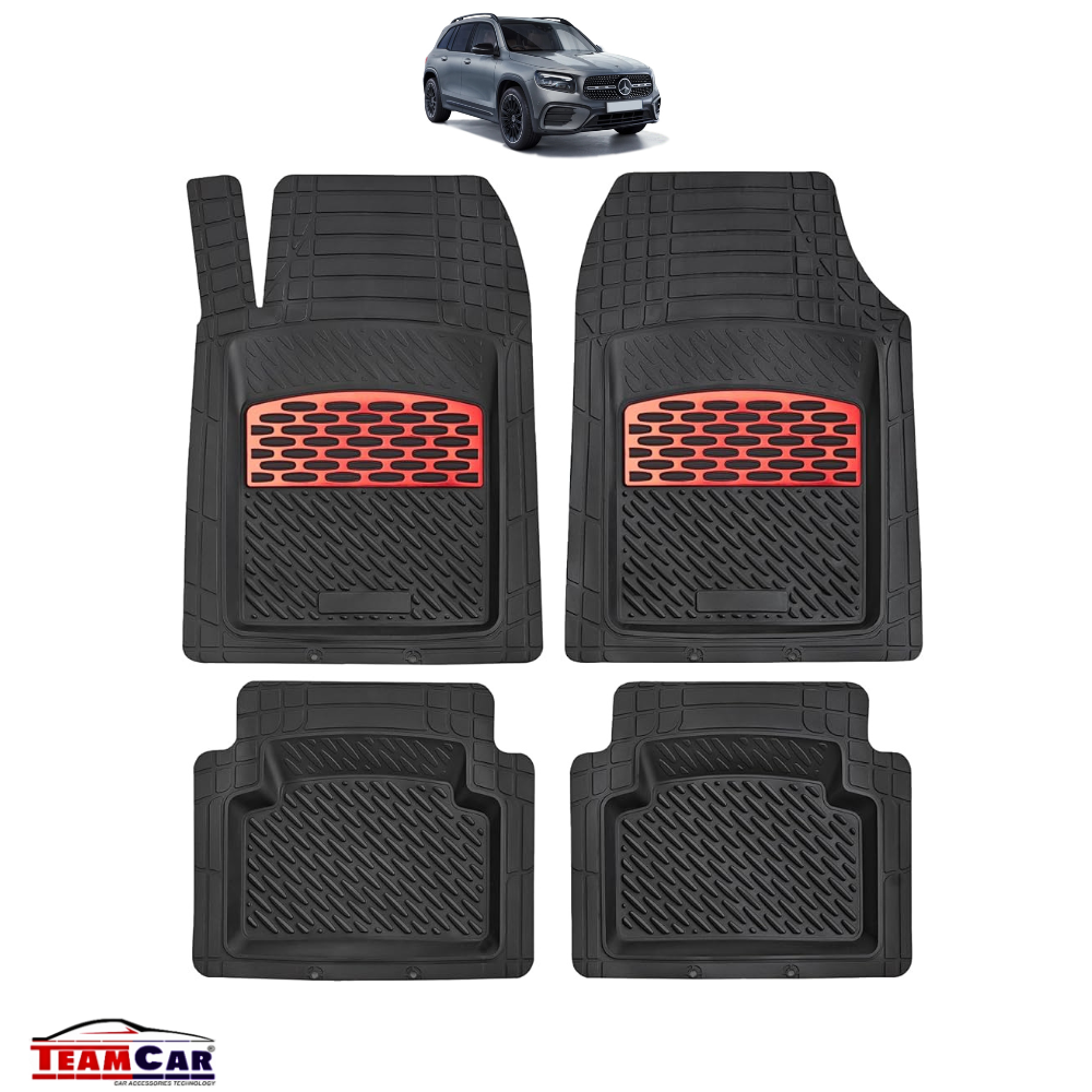 Covorase Auto TeamCar® Compatibile Mercedes-Benz GLB X247 (2019–2025) Red