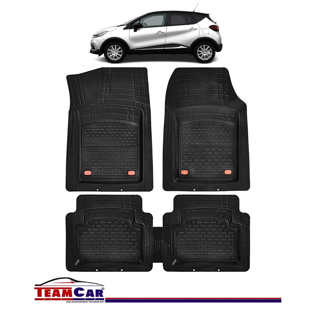 Covorașe Auto TeamCar® Tip Tăviță Compatibile Renault Captur I (2013–2019) - Suv