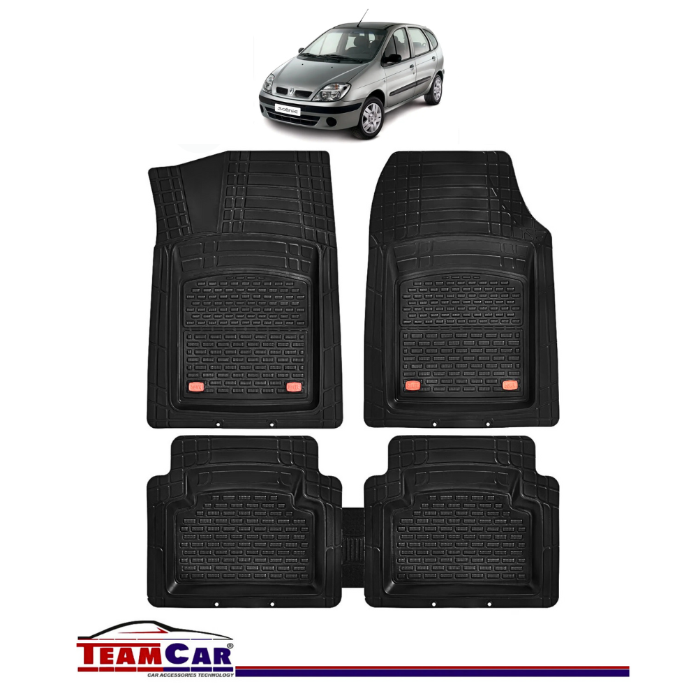 Covorașe Auto TeamCar® Tip Tăviță Compatibile Renault Scenic I (1996–2003) - Monovolum