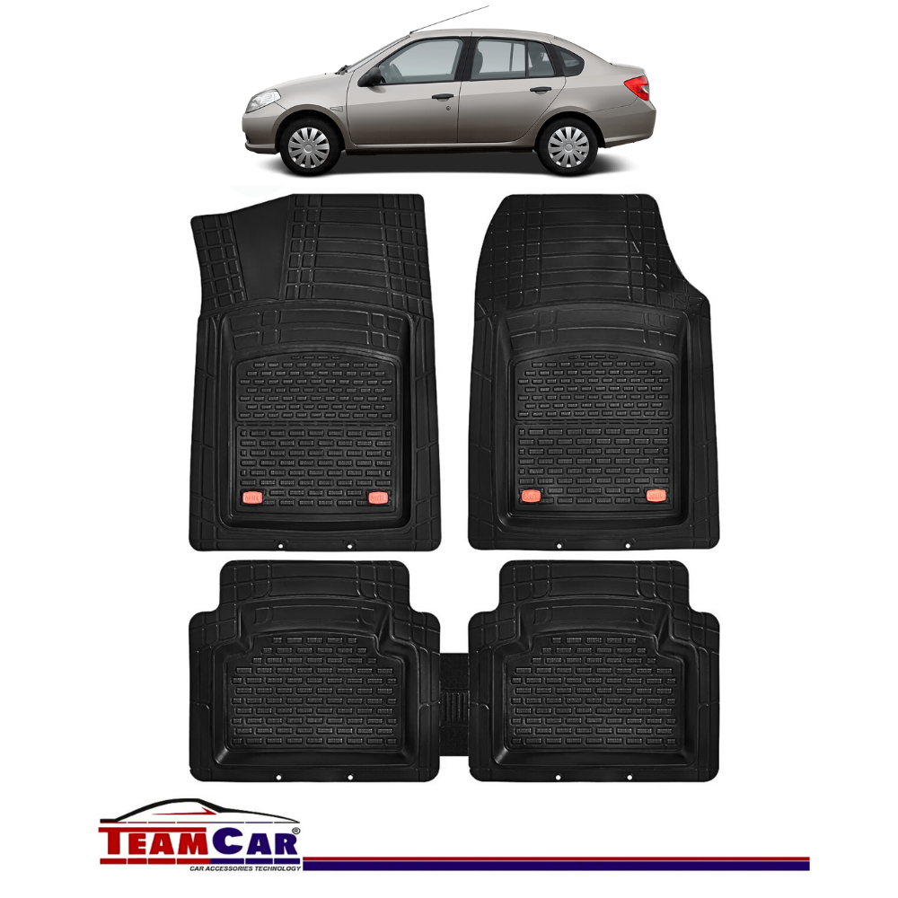 Covorașe Auto TeamCar® Tip Tăviță Compatibile Renault Symbol II (2008–2013) - Sedan