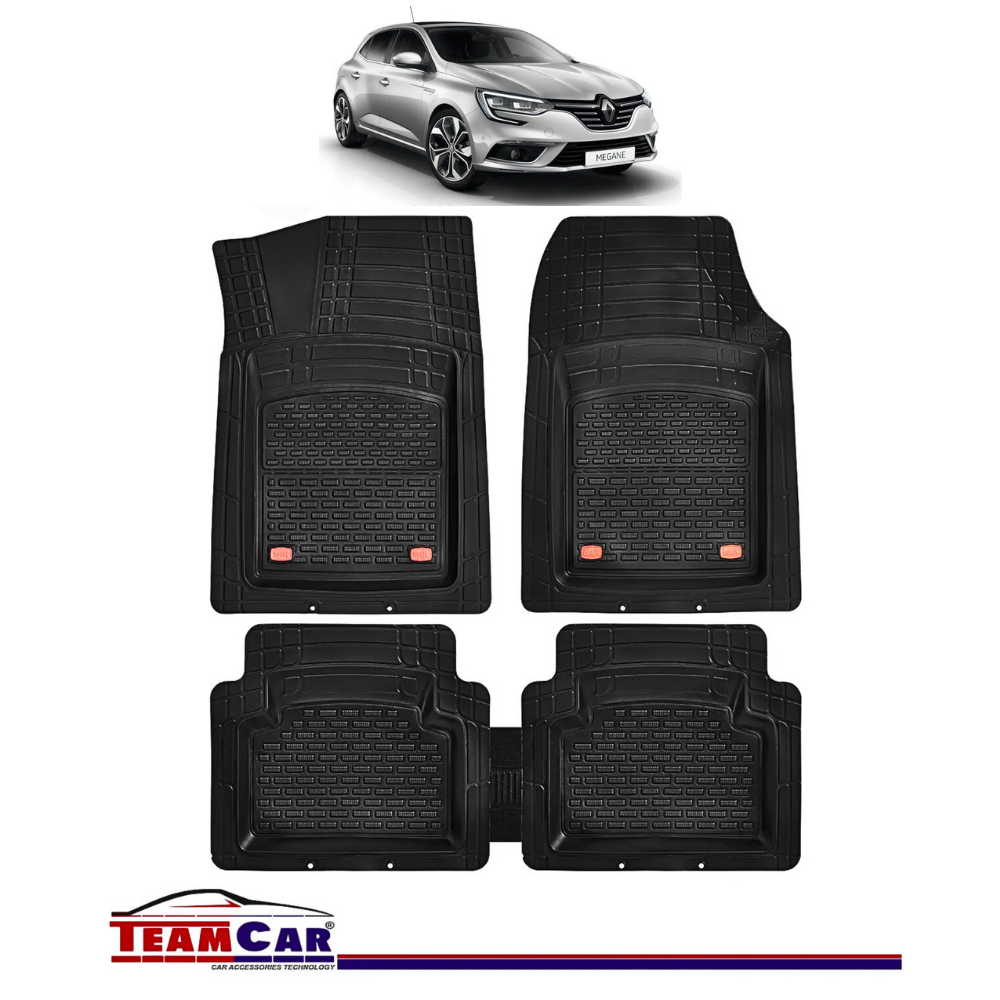 Covorașe Auto TeamCar® Tip Tăviță Compatibile Renault Megane IV (2016+) - Hatchback