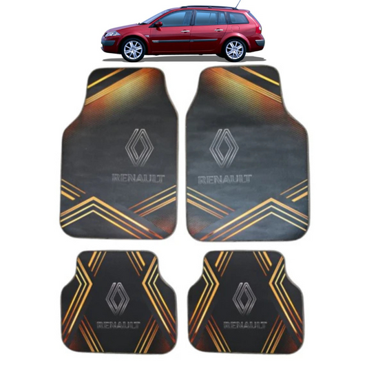 Covorașe Universale Renault Megane II Grandtour 2006–2009 – Galben/Negru