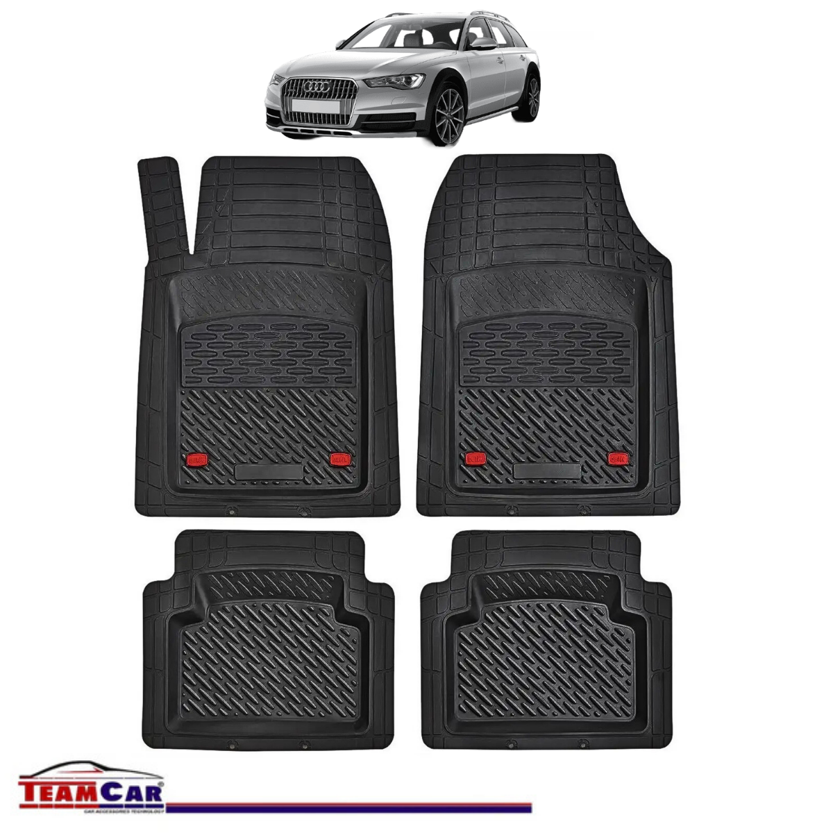 Covorase Auto TeamCar® Tip Tavita Compatibile Audi A6 C7 Allroad (2012–2018)