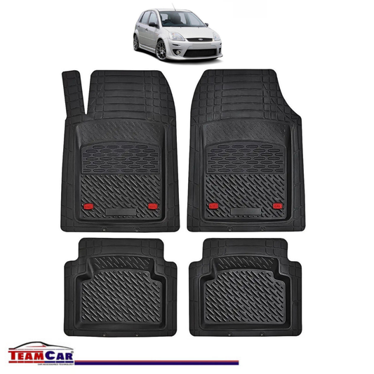 Covorașe Auto TeamCar® Tip Tăviță Compatibile Ford Fiesta Mk5 (2002–2008) - Hatchback